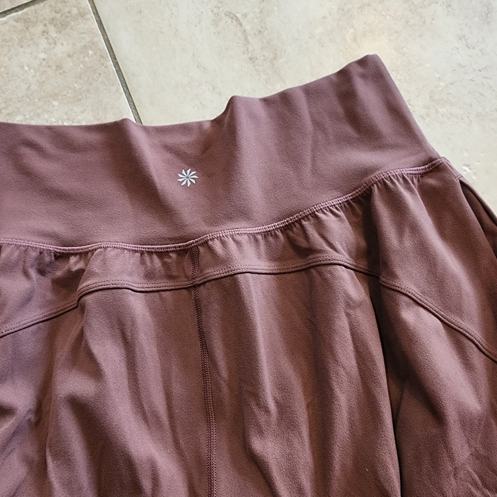 Athleta Mauve Brown High-Waist Jogger Leggings - Picture 6 of 8